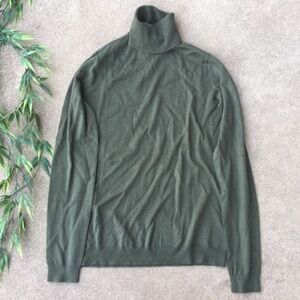 Ralph Lauren Black Label Cashmere Silk Turtleneck